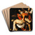 The Entombment of Christ by Caravaggio Art Drink Coaster set