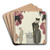 Le Cadran Solaire by George Barbier Art Drink Coaster set