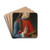 Saint Cosmas (or Damian) by Bartolomeo Vivarini Drink Coasters - set of 4