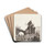 Colosseums ruiner by Bartholomeus Breenbergh Drink Coasters - set of 4