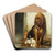 Trood The Guardian by William Henry Hamilton Art Drink Coaster set Trood The Guardian by William Henry Hamilton Art Drink Coaster set