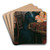 Frau mit Kind (Mathilde Schnberg mit Tochter Gertrud) Doppelbildnis Mathilde und Gertrud Schnberg by Richard Gerstl Art Drink Coaster set