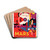 Mars by NASA Drink Coasters - set of 4