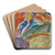 Untitled 4 by Edvard Munch Art Drink Coaster set