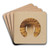 Comb by John H. Tercuzzi Art Drink Coaster set Comb by John H. Tercuzzi Art Drink Coaster set