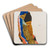 Moa by Egon Schiele Art Drink Coaster set