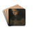 La fillette en gris by Thodule Ribot Drink Coasters - set of 4 La fillette en gris by Thodule Ribot Drink Coasters - set of 4