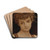 Study Of A Girl's Head, Wreathed In Laurel by Frederic Leighton Drink Coasters - set of 4