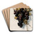Still Life with Grapes by Edwin Deakin Art Drink Coaster set