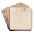 Foss by Hans Gude Art Drink Coaster set
