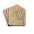 L'acacia by James Ensor Drink Coasters - set of 4