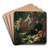 Der heilige Franz Xaver unter den Pestkranken in Goa by Paul Troger Art Drink Coaster set
