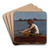 John Biglin in a SingleScull by Thomas Eakins Art Drink Coaster set
