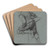 The Engraver Johann Sadeler I by Nicaise De Keyser Art Drink Coaster set The Engraver Johann Sadeler I by Nicaise De Keyser Art Drink Coaster set