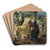 The Embarkation of the Empress Helena by Adam Elsheimer Art Drink Coaster set