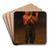A Sure Catch by John George Brown Art Drink Coaster set
