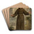 Saint Francis of Assisi by Philip Fruytiers Art Drink Coaster set