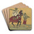 Zeichnet oesterr. 8. Kriegsanleihe by Kurt Libesny Art Drink Coaster set