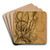 Apollo by Luc-Olivier Merson Art Drink Coaster set Apollo by Luc-Olivier Merson Art Drink Coaster set