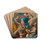 The Holy Family with Saint Augustine by Gaetano Gandolfi Drink Coasters - set of 4
