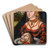 Salome by Lucas Cranach the Younger Art Drink Coaster set