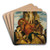 Die Loge Johannis by Hans Canon Art Drink Coaster set