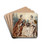 Mme de Julienne et Mme de Serr by Louis Carrogis Carmontelle Drink Coasters - set of 4 Mme de Julienne et Mme de Serr by Louis Carrogis Carmontelle Drink Coasters - set of 4