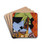 Violin and Playing Cards on a Table by Juan Gris Drink Coasters - set of 4
