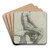 tdia sediaceho muskho aktu by kos Aranyossy Art Drink Coaster set