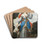 Portrait of a Lady As Diana by Claude Deruet and workshop Drink Coasters - set of 4 Portrait of a Lady As Diana by Claude Deruet and workshop Drink Coasters - set of 4