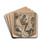 Omslagontwerp voor; Programma van het Concertgebouw Amsterdam by Richard Nicolas Roland Holst Drink Coasters - set of 4 Omslagontwerp voor; Programma van het Concertgebouw Amsterdam by Richard Nicolas Roland Holst Drink Coasters - set of 4
