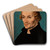 Bildnis des Reformators Philipp Melanchthon by Lucas Cranach Art Drink Coaster set Bildnis des Reformators Philipp Melanchthon by Lucas Cranach Art Drink Coaster set