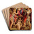 Madonna of St. George by Correggio Art Drink Coaster set