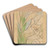 Bogosawiona Salomea. Projekt witraa do kocioa Franciszkanw w Krakowie by Stanisaw Wyspiaski Art Drink Coaster set