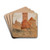 Towers from the City Wall, Nuremberg by Cass Gilbert Drink Coasters - set of 4
