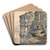 Cliff Houses on the Rio Mancos, Colorado by William Henry Holmes Art Drink Coaster set