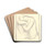 Zamyslen by Mikul Galanda Drink Coasters - set of 4 Zamyslen by Mikul Galanda Drink Coasters - set of 4