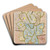 Der Sauerbaum by Paul Klee Art Drink Coaster set