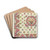Texile by George Loughridge Drink Coasters - set of 4
