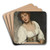 Girl at the Window by Eugen von Blaas Art Drink Coaster set