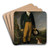 Portrait of a man by William Owen Art Drink Coaster set Portrait of a man by William Owen Art Drink Coaster set