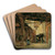 Hof by Rudolf Ribarz Art Drink Coaster set