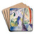 The Spire of Notre-Dame (View of Paris, Notre-Dame) by Robert Delaunay Art Drink Coaster set