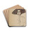 Portrait of a Woman by Egon Schiele Drink Coasters - set of 4 Portrait of a Woman by Egon Schiele Drink Coasters - set of 4