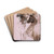 Two Dancers by Edgar Degas Drink Coasters - set of 4