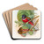 Fasciated Trogon by John Gould Art Drink Coaster set Fasciated Trogon by John Gould Art Drink Coaster set
