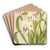 Miltonia cereola by Charles Antoine Lemaire Art Drink Coaster set