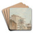 On Mt. Palatine by John Warwick Smith Art Drink Coaster set On Mt. Palatine by John Warwick Smith Art Drink Coaster set