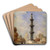Le puits artsien de Grenelle, (place de Breteuil) by Stanislas Lpine Art Drink Coaster set