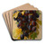 A still life with plums by Edwin Deakin Art Drink Coaster set